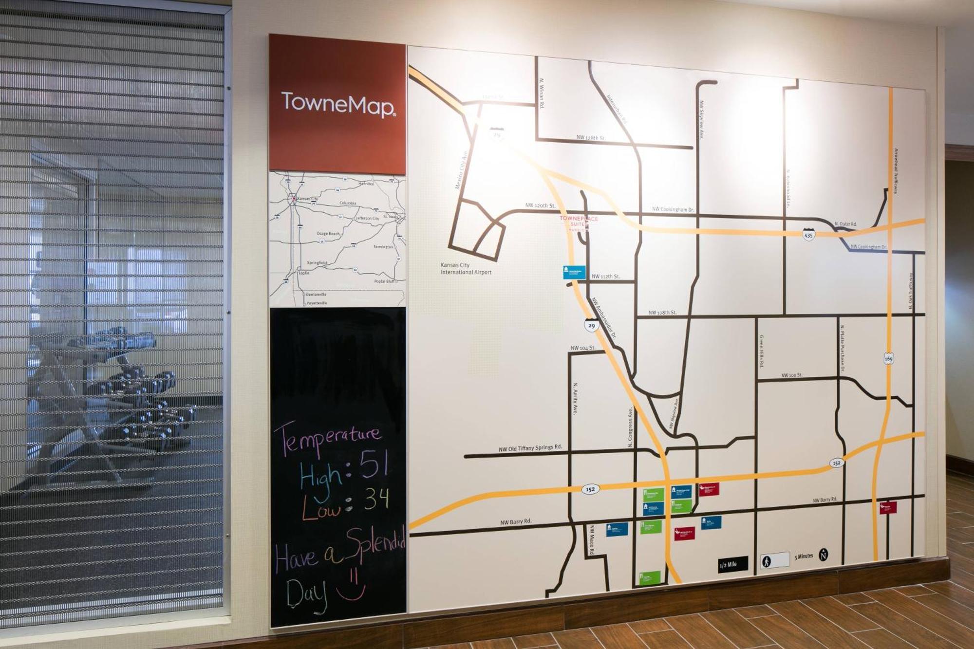 Towneplace Suites By Marriott Kansas City Airport Eksteriør billede